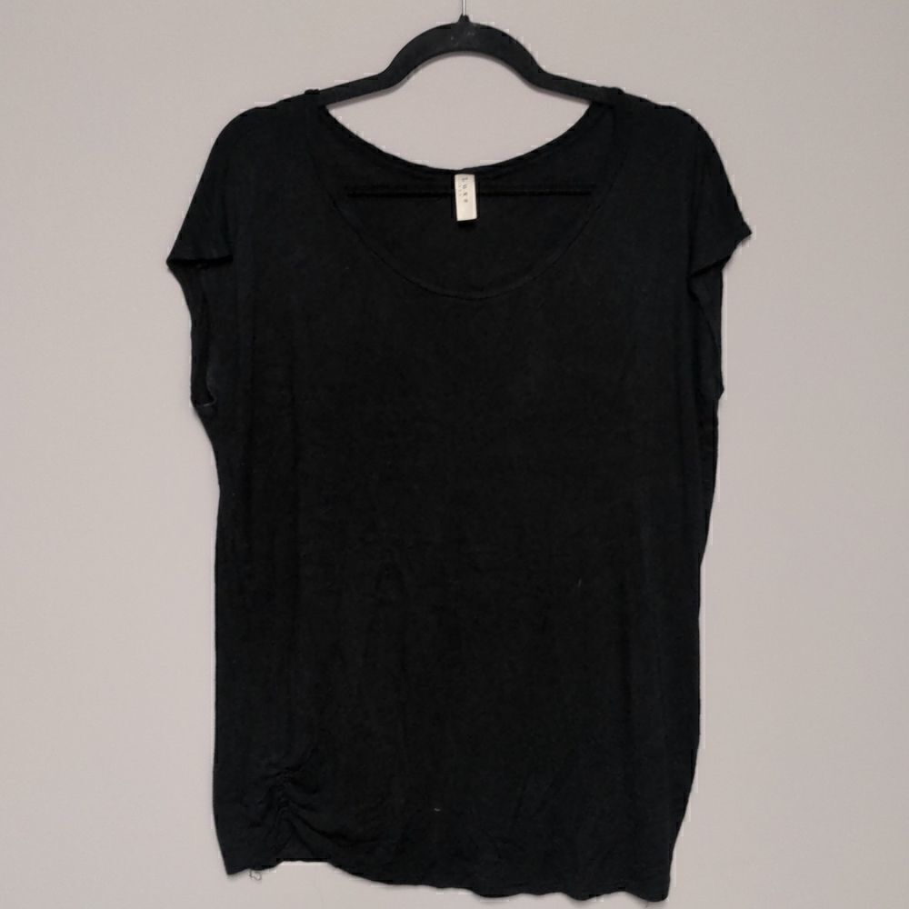 luxe Cap Sleeve Shirt  